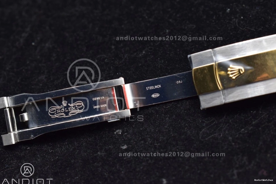 A23J YG Durable Noob Bracelet YG 1120 SS Dial Edition on Skydweller YG Best SS 0511